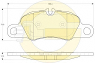 Комплект тормозных колодок GIRLING 6119905