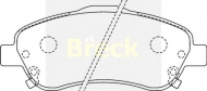 Комплект тормозных колодок BRECK 23480 00 C