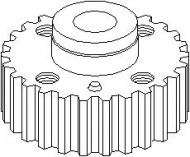 Шестерня TOPRAN 100 548