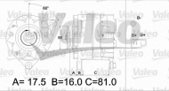 Генератор VALEO 436173