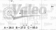 Генератор VALEO 437204