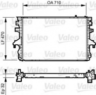 Теплообменник VALEO 735170