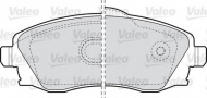 Комплект тормозных колодок VALEO 598456