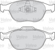 Комплект тормозных колодок VALEO 598639