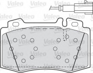 Комплект тормозных колодок VALEO 598659