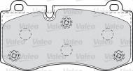 Комплект тормозных колодок VALEO 598995
