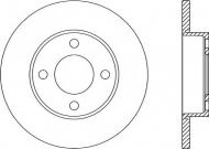 Тормозной диск OPEN PARTS BDR1019.10