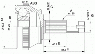 Шарнирный комплект OPEN PARTS CVJ5092.10