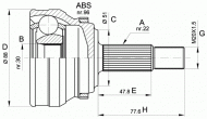 Шарнирный комплект OPEN PARTS CVJ5109.10
