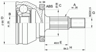 Шарнирный комплект OPEN PARTS CVJ5170.10