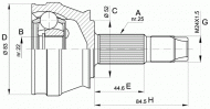 Шарнирный комплект OPEN PARTS CVJ5209.10