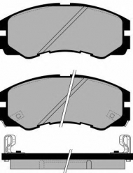 Комплект тормозных колодок Brake ENGINEERING PA1030