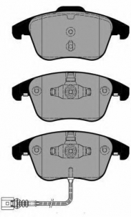 Комплект тормозных колодок Brake ENGINEERING PA1801