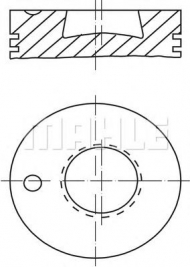 Поршень PERFECT CIRCLE 56 04298 0