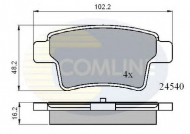 Комплект тормозных колодок COMLINE CBP01713