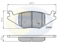 Комплект тормозных колодок COMLINE CBP0136