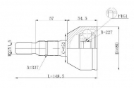 Шарнирный комплект STATIM C.241