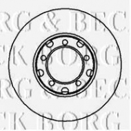 Тормозной диск BORG & BECK BBD4824