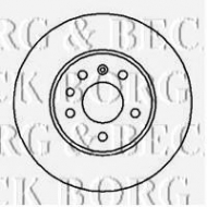 Тормозной диск BORG & BECK BBD5084