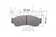 Комплект тормозных колодок KAISHIN D10170