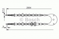 Трос BOSCH 1 987 477 236