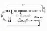 Трос BOSCH 1 987 482 169