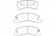 Комплект тормозных колодок WAGNER WBP24229A
