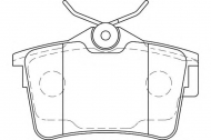 Комплект тормозных колодок WAGNER WBP24765A