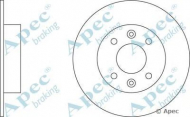 Тормозной диск APEC braking DSK184