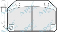 Комплект тормозных колодок APEC braking PAD313