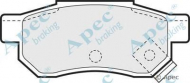 Комплект тормозных колодок APEC braking PAD688