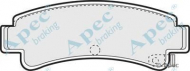 Комплект тормозных колодок APEC braking PAD695