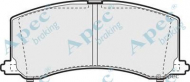 Комплект тормозных колодок APEC braking PAD890