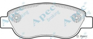 Комплект тормозных колодок APEC braking PAD1412