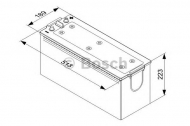 Аккумулятор BOSCH 0 092 T40 750