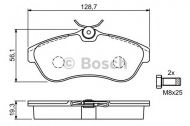 Комплект тормозных колодок BOSCH 0 986 424 635