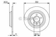 Тормозной диск BOSCH 0 986 479 397
