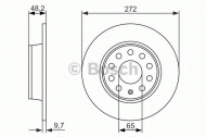 Тормозной диск BOSCH 0 986 479 677