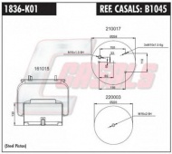 Баллон пневматической рессоры CASALS B1045