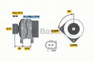 Генератор BOSCH 0 124 525 090