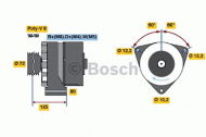 Генератор BOSCH 0 120 468 145
