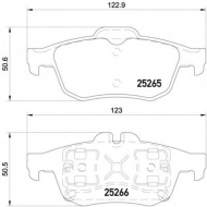 Комплект тормозных колодок HELLA PAGID 8DB 355 017-341