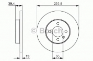 Тормозной диск BOSCH 0 986 479 856