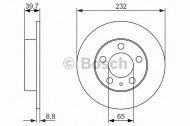 Тормозной диск BOSCH 0 986 479 915