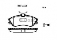 Комплект тормозных колодок BOSCH 0 986 TB2 757