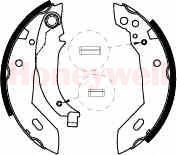 Комлект тормозных накладок BENDIX 361377B