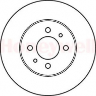 Тормозной диск BENDIX 561150B