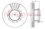 Тормозной диск BENDIX 567555B