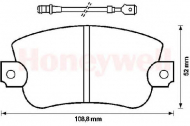 Комплект тормозных колодок BENDIX 571223B
