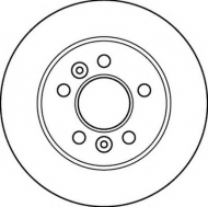 Тормозной диск BENDIX 562204B